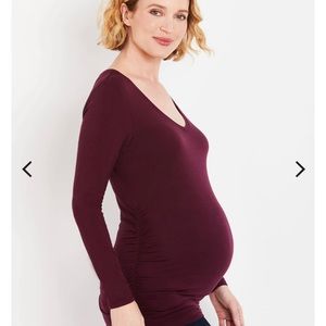 NWT maternity long sleeve shirt.